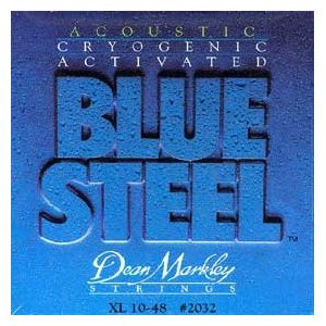 DEAN MARKLEY 2032 Blue Steel XL -струны для акустической гитары 10-48