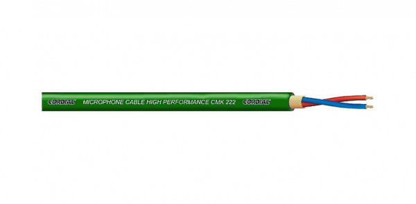 Cordial CMK 222 green микрофонный кабель 6,4 мм, зеленый