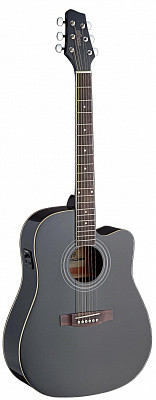 Stagg SA40DCFI-BK электроакустическая гитара