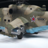Советский ударный вертолёт Ми-24П 1/48