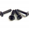 Винт с круглой головкой M2.6x12 под крестовую отвертку, 4шт.