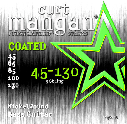 CURT MANGAN 45-130 Nickel Wound 5-String (45130) струны для бас-гитары