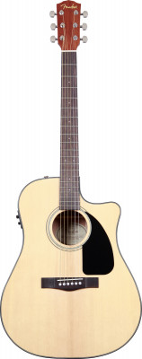 FENDER CC-60SCE Natural электроакустическая гитара