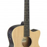 STAGG SA35 ACE-N электроакустическая гитара