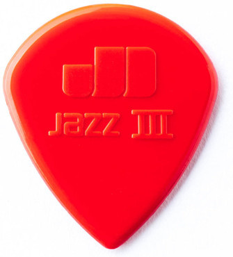 DUNLOP 47P3N Nylon Jazz III Red упаковка красных медиаторов, (6шт.)