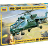 Сборная модель ZVEZDA Российский ударный вертолет Ми-35М, 1/72