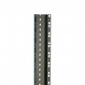 ADAM HALL 61552BLK Стальная двойная пластина (2 мм, чёрная) для рэка, длина 2 м (цена за 1 шт)