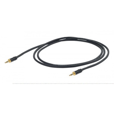 Proel CHLP175LU15 - сценический кабель, 3.5 джекстерео <-> 3.5 джек стерео 1,5м