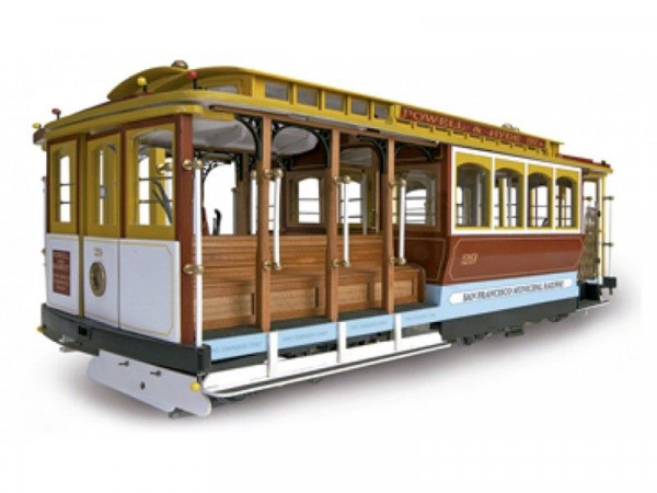 Сборная деревянная модель трамвая Artesania Latina SAN FRANCISCO POWELL STREET, 1/22