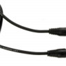 QUIK LOK MX775-9 готовый микрофонный кабель, 9 метров, разъемы XLR/F - XLR/M, цвет черный