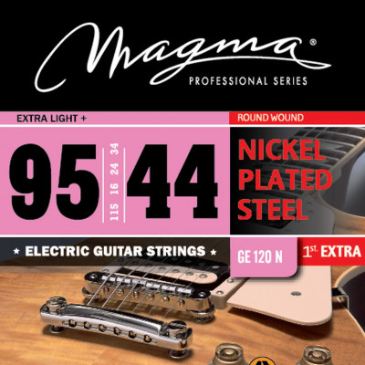 Комплект струн для электрогитары 9.5-44 Magma Strings GE120N