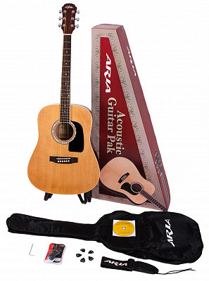 Aria AGPN-003 N акустическая гитара в наборе