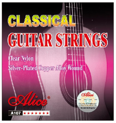 ALICE A107-N струны для классической гитары
