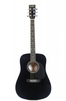 Акустическая гитара Fabio SA105 черного цвета