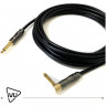 Инструментальный кабель IVU CREATOR PIC-5S/L 5м, джек моно джек моно угловой