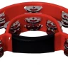 GEWA Jingle wreath Half moon 20 jingles Red тамбурин полукруглый красный, пластик, 20 пар бубенцов
