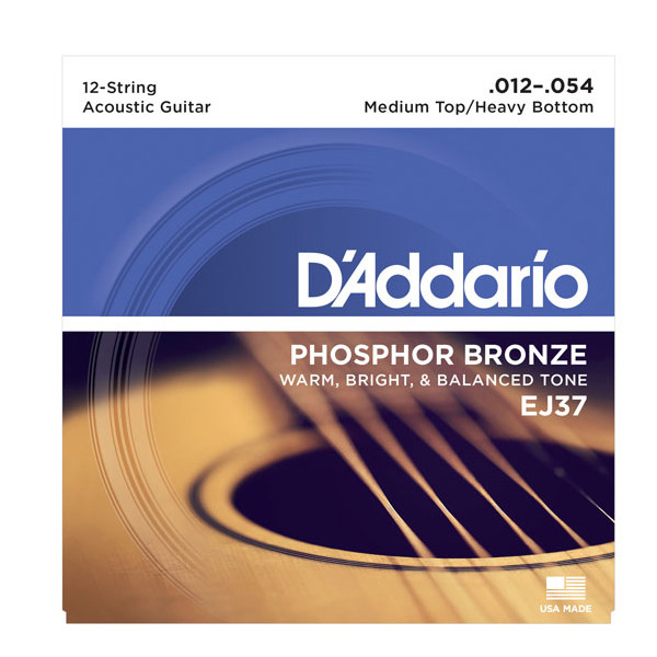 Струны для акустической гитары D'Addario EJ37