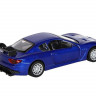 Машина "АВТОПАНОРАМА" Maserati Gran Turismo MC GT4, синий, 1/43, инерция, в/к 17,5*12,5*6,5 см