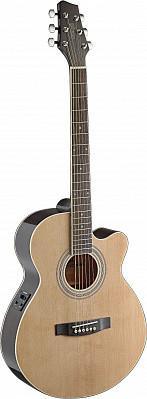 Stagg SA40MJCFI-N электроакустическая гитара