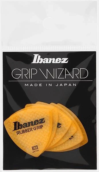 IBANEZ RUBBER GRIP PPA4TRG-YE набор 6 шт мягких медиаторов 0.6 мм