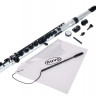 NUVO Student Flute (Silver/Black) флейта студенческая из пластика с удлинённым клапаном Соль