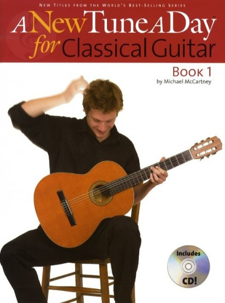BM11462 A NEW TUNE A DAY CLASSICAL GUITAR BOOK 1 (CD EDITION) GTR BOOK/CD