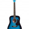 Акустическая гитара Fabio SA105 синего цвета