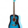 Акустическая гитара Fabio SA105 синего цвета