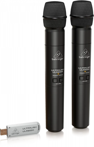 Радиосистема Behringer ULM202USB 2,4 ГГц двухканальная