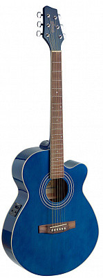 Stagg SA40MJCFI-TB электроакустическая гитара