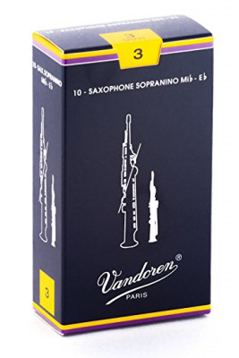 Vandoren SR-233 Traditional № 3 10 шт трости для саксофона сопранино