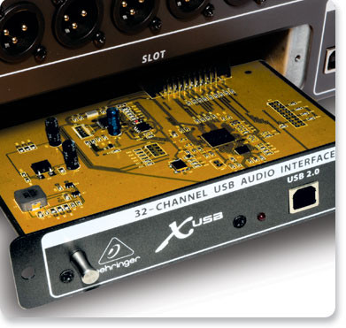 BEHRINGER X-USB карта расширения для X32, для записи до 32 каналов аудио