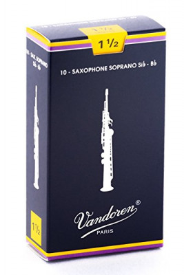 Vandoren SR-2015 Traditional № 1,5 10 шт трости для саксофона сопрано
