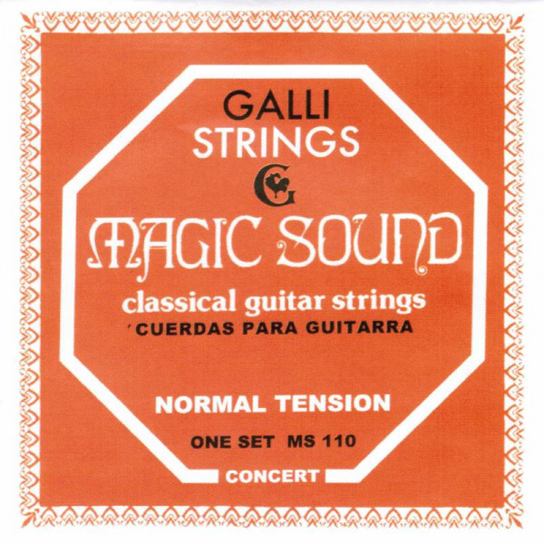 GALLI MS110 струны для классической гитары среднее натяжение