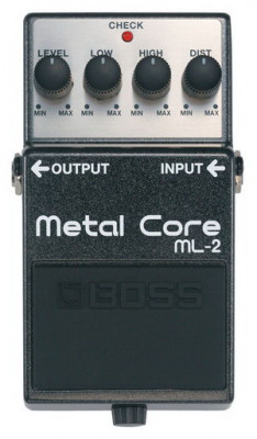 Педаль BOSS ML-2 Metal Core для электрогитары