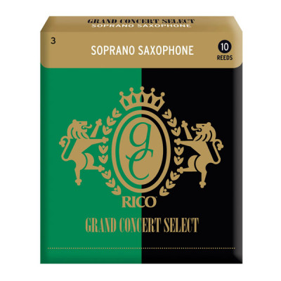 RICO Grand Concert Soprano Sax 2,5x10 (RGC10SSX250) - Трости для саксофона сопрано - 2.5 (10шт)
