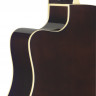 STAGG SA35 DSCE-VS электроакустическая гитара