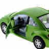 Машина Kinsmart 1:32 Volkswagen New Beetle инерция (1/12шт.)  б/к