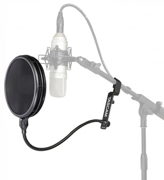 Ветрозащита Tascam TM-AG1 "Pop-filter" круглый экран на креплении