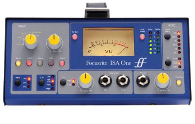 FOCUSRITE ISA One Analogue настольный одноканальный трансформаторный микрофонный предусилитель/DI-бокс