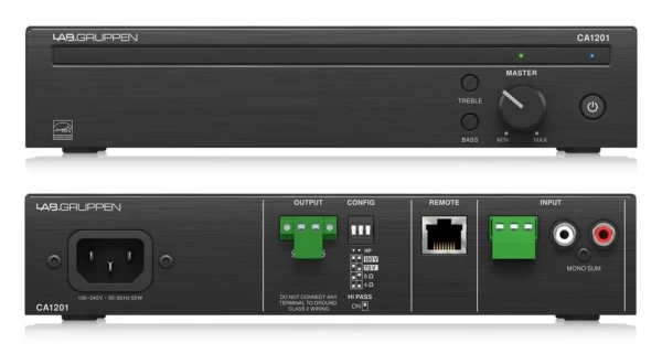 Усилитель мощности Lab.gruppen CA1201 инсталляционный, класс D