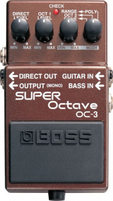 Педаль BOSS OC-3 Super Octave для электрогитар и бас гитар