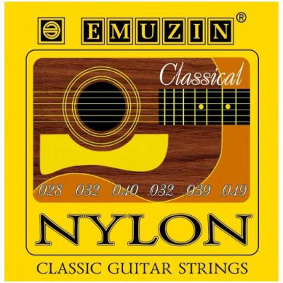 Струны для классической гитары 4/4 EMUZIN 6С311 (.028 - .049) нейлон