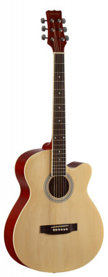 Акустическая гитара MARTINEZ W-91 C N натурального цвета