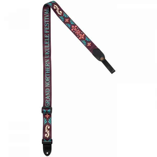 Ремень для укулеле FLIGHT S35 универсальный регулируемый 72-125 см коричневый