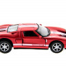 Машина Kinsmart 1:36 Ford GT 2006 инерция (1/12шт.) б/к