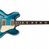 GIBSON 2019 ES-335 Figured Glacier Blue гитара полуакустическая с кейсом