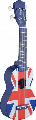 STAGG US UK-FLAG укулеле-сопрано с чехлом