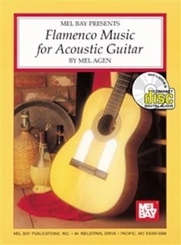 MLB95326BCD MEL AGEN FLAMENCO MUSIC FOR ACOUSTIC GUITAR GTR BOOK/CD