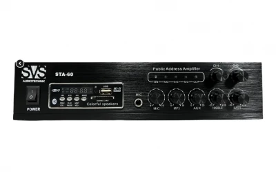 Микшер-усилитель SVS AUDIOTECHNIK STA-60,  60 Вт